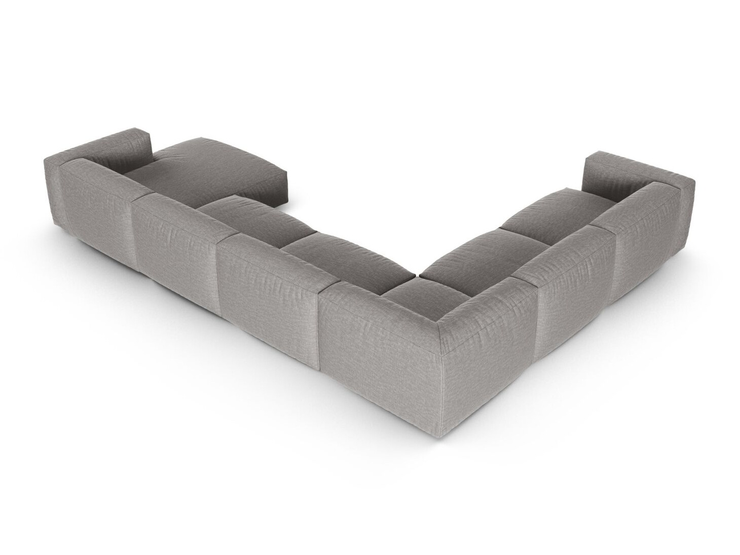 Modulinis minkštas kampas Sorcoro 133 (Boston Light Grey)
