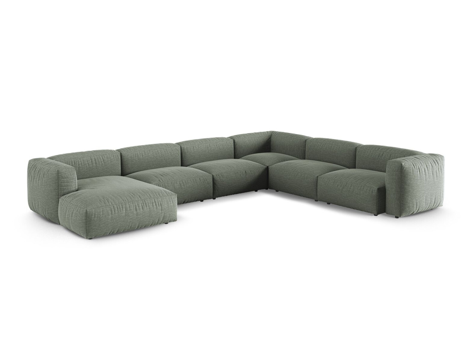 Modulinis minkštas kampas Sorcoro 133 (Boston Water Green)