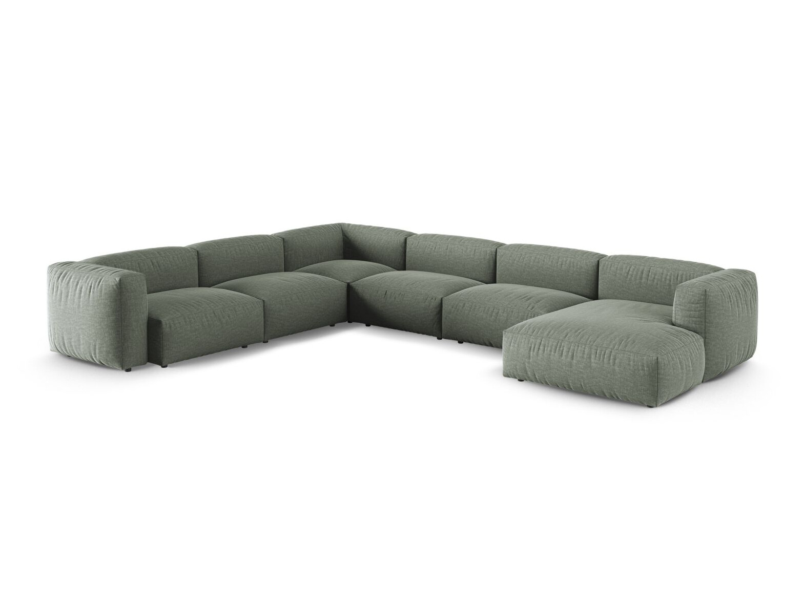 Modulinis minkštas kampas Sorcoro 133 (Boston Water Green)