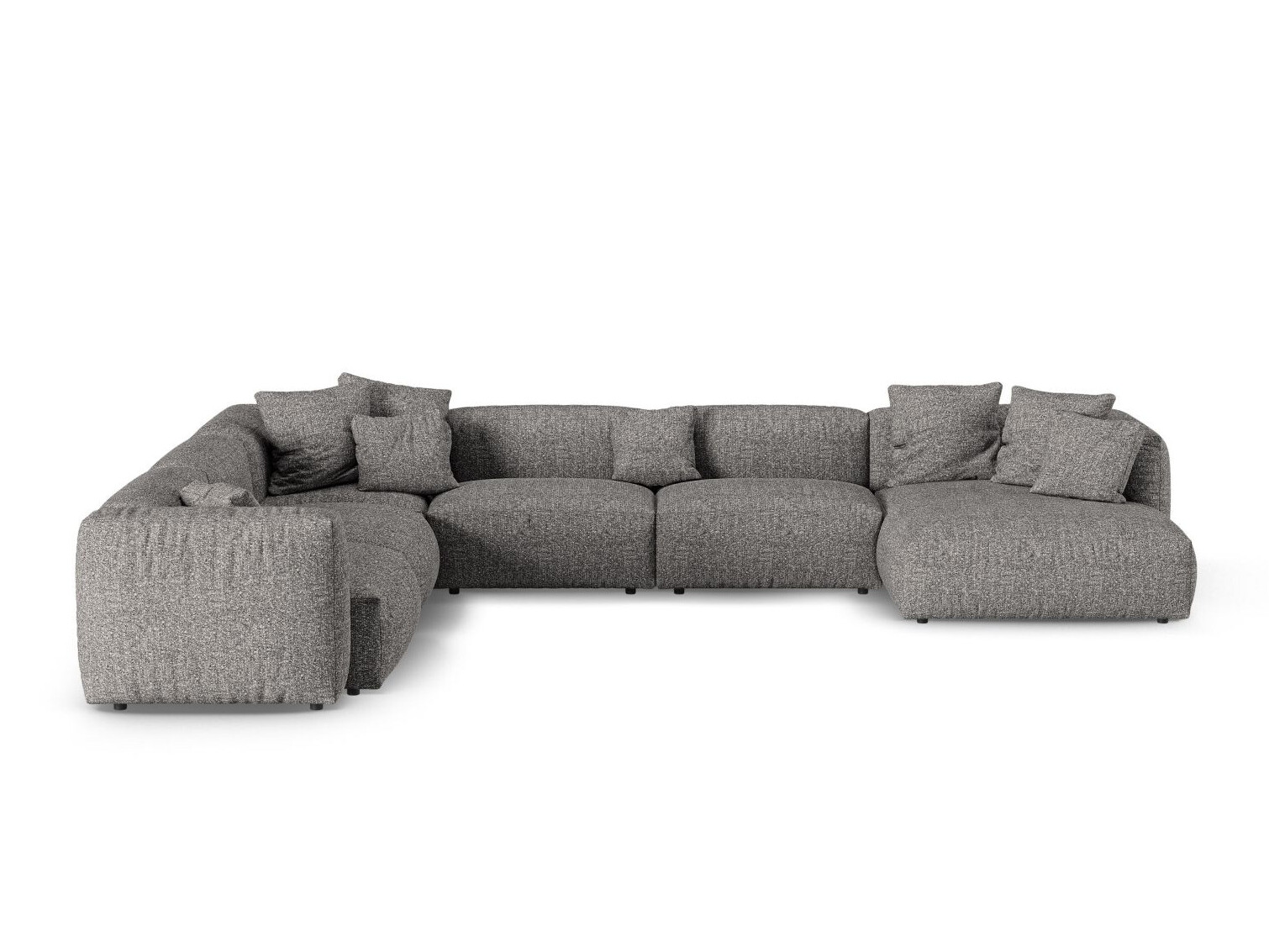 Modulinis minkštas kampas Sorcoro 133 (Monet Graphite)