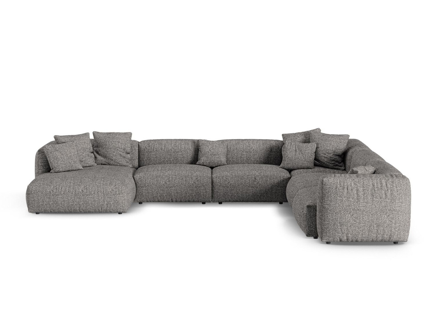 Modulinis minkštas kampas Sorcoro 133 (Monet Graphite)