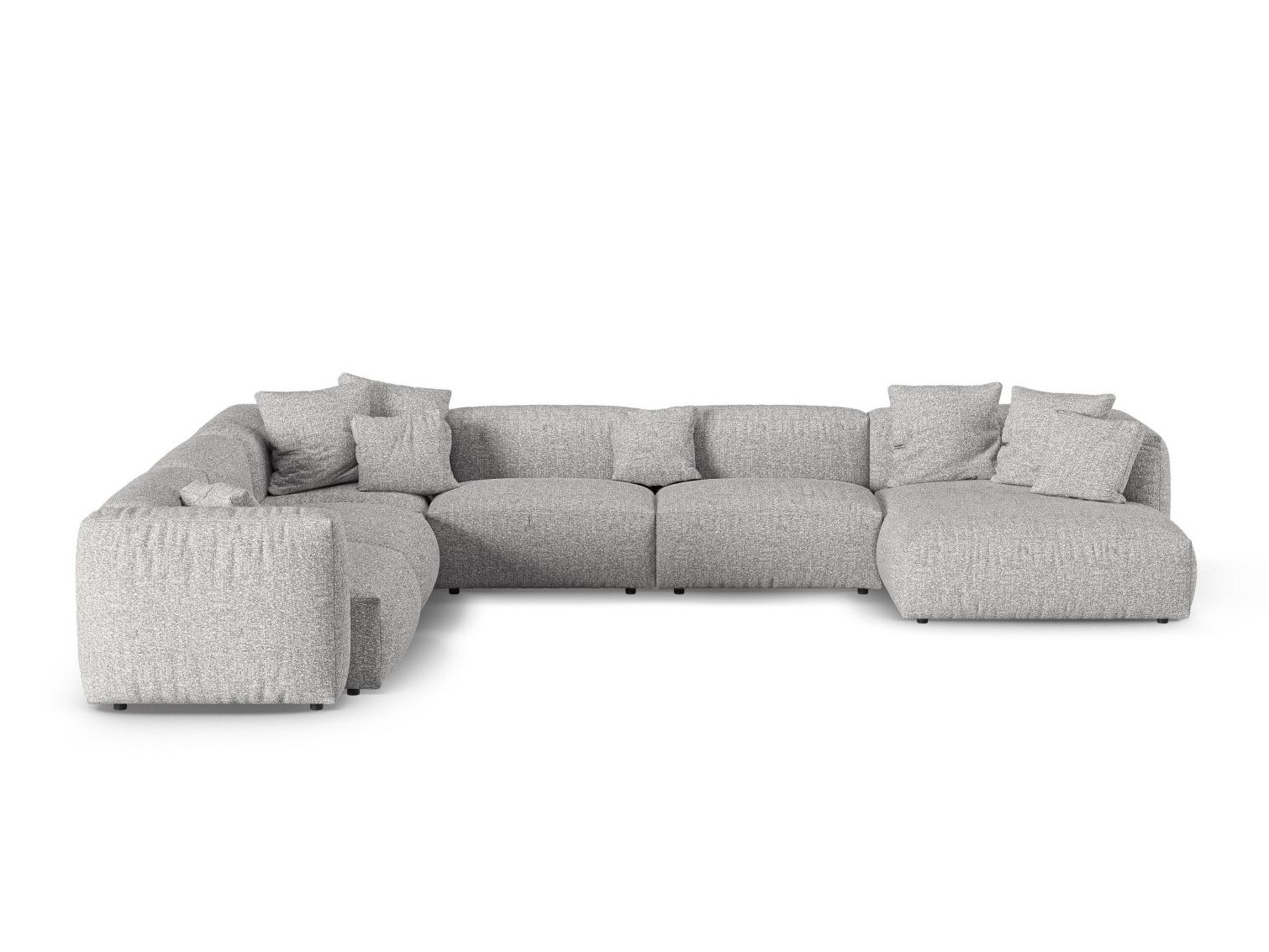 Modulinis minkštas kampas Sorcoro 133 (Monet Silver)