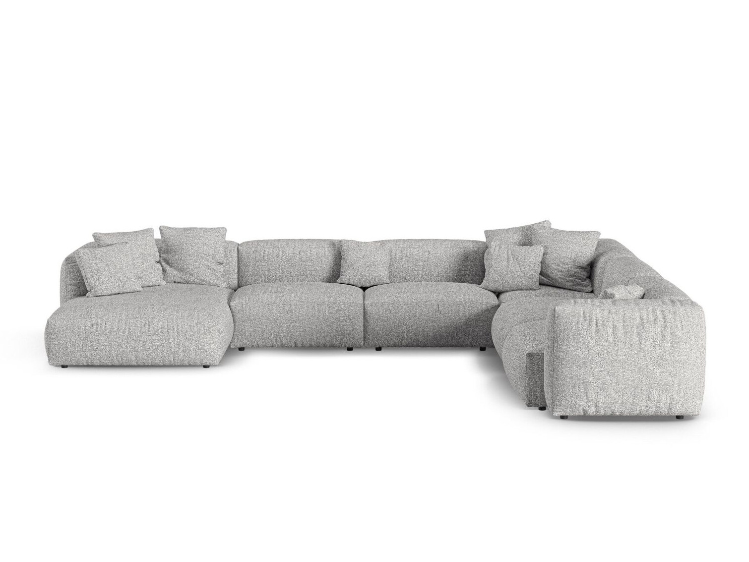 Modulinis minkštas kampas Sorcoro 133 (Monet Silver)