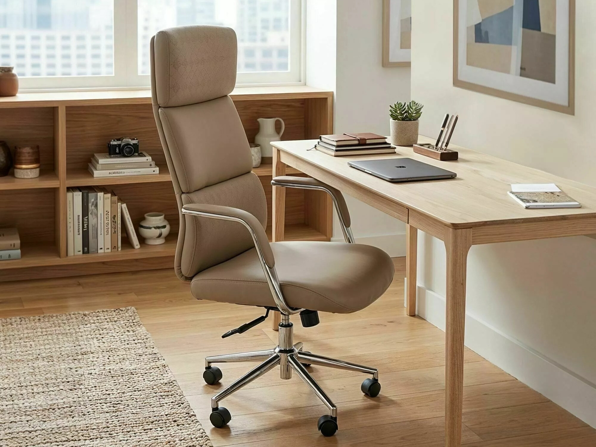 Biuro kėdė Detroit 950 (Smėlinė)