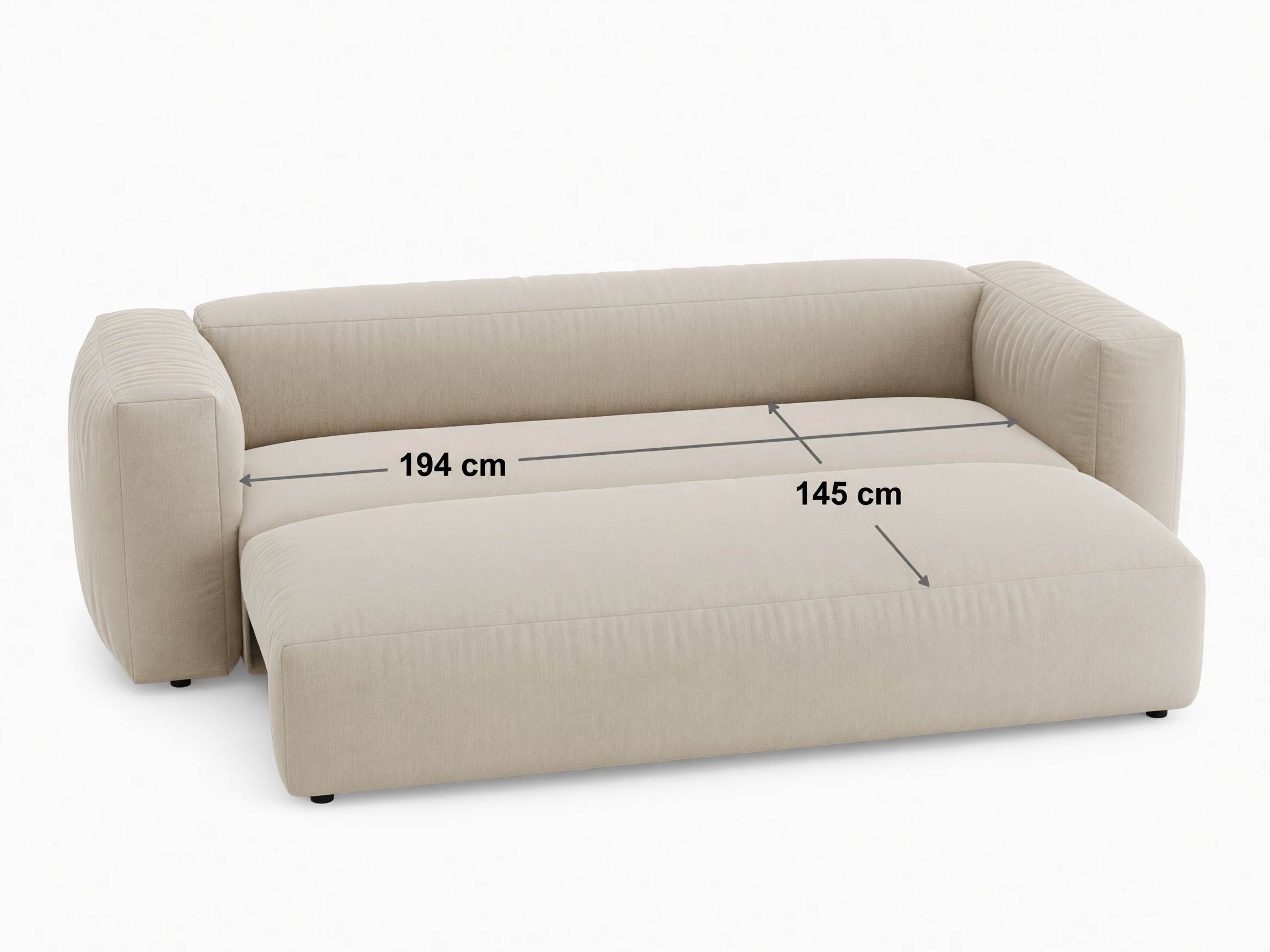 Sofa lova Sorcoro 135 (Vogue 1)