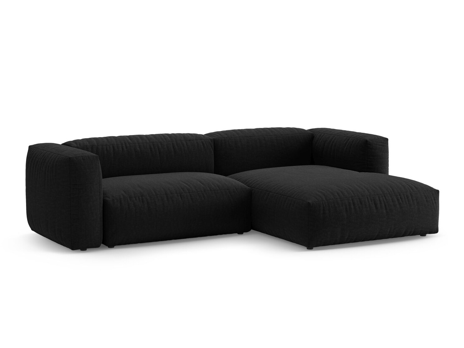 Minkštas kampas Sorcoro 136 (Boston Black)