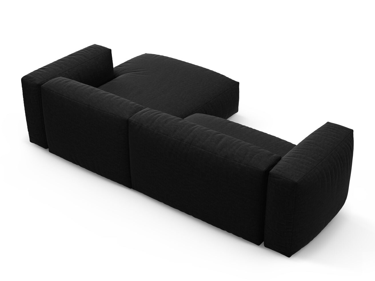 Minkštas kampas Sorcoro 136 (Boston Black)