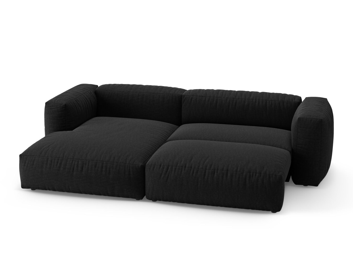 Minkštas kampas Sorcoro 136 (Boston Black)