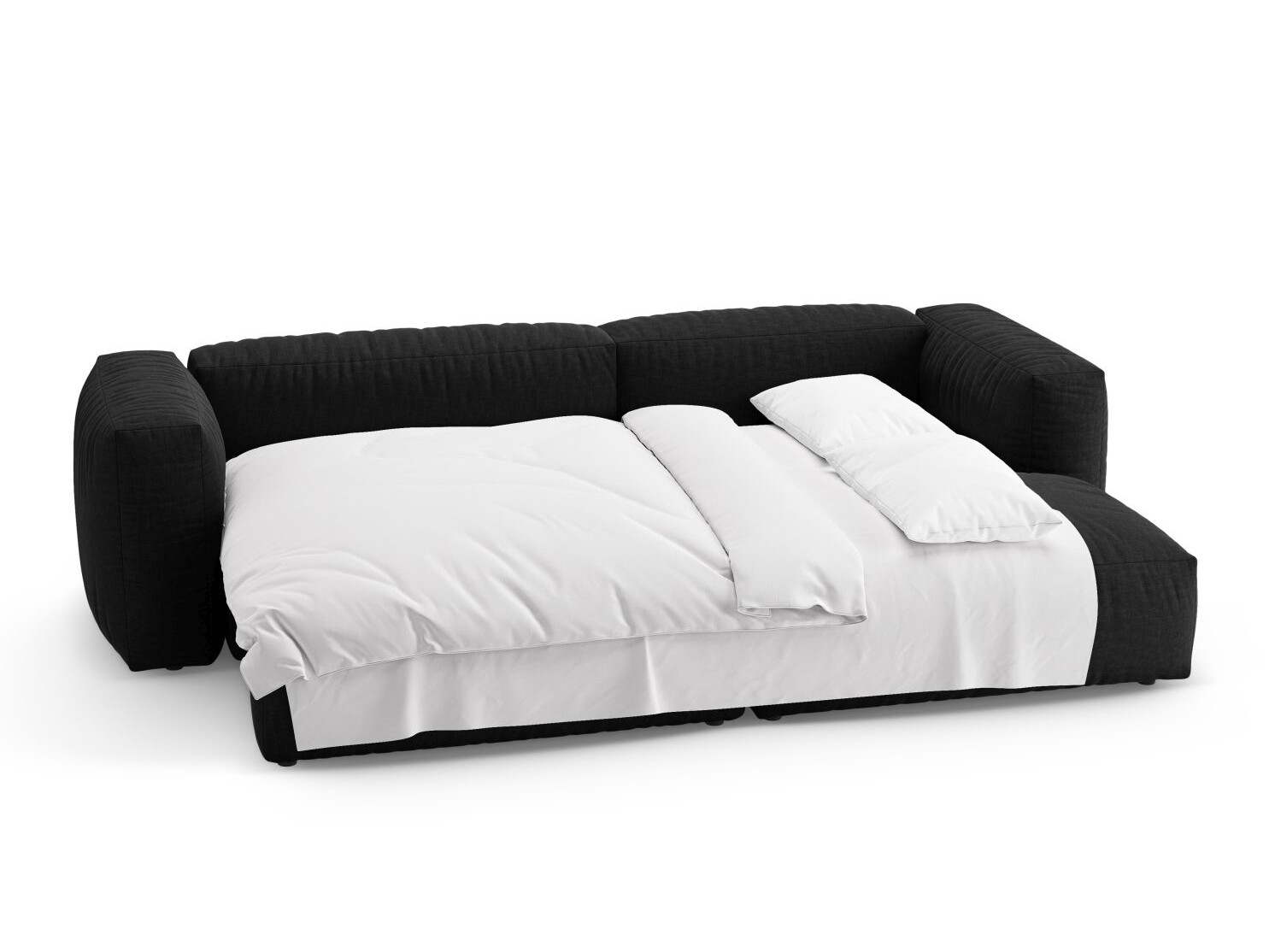 Minkštas kampas Sorcoro 136 (Boston Black)