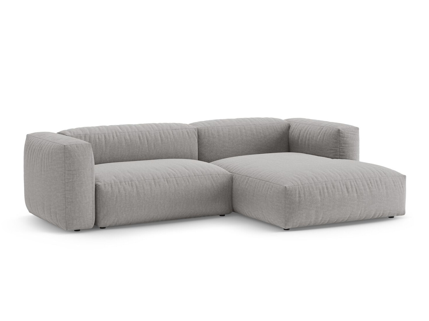 Minkštas kampas Sorcoro 136 (Boston Light Grey)