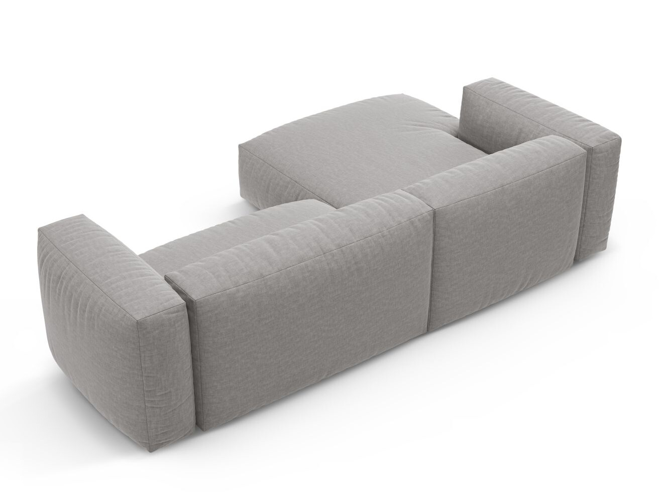 Minkštas kampas Sorcoro 136 (Boston Light Grey)