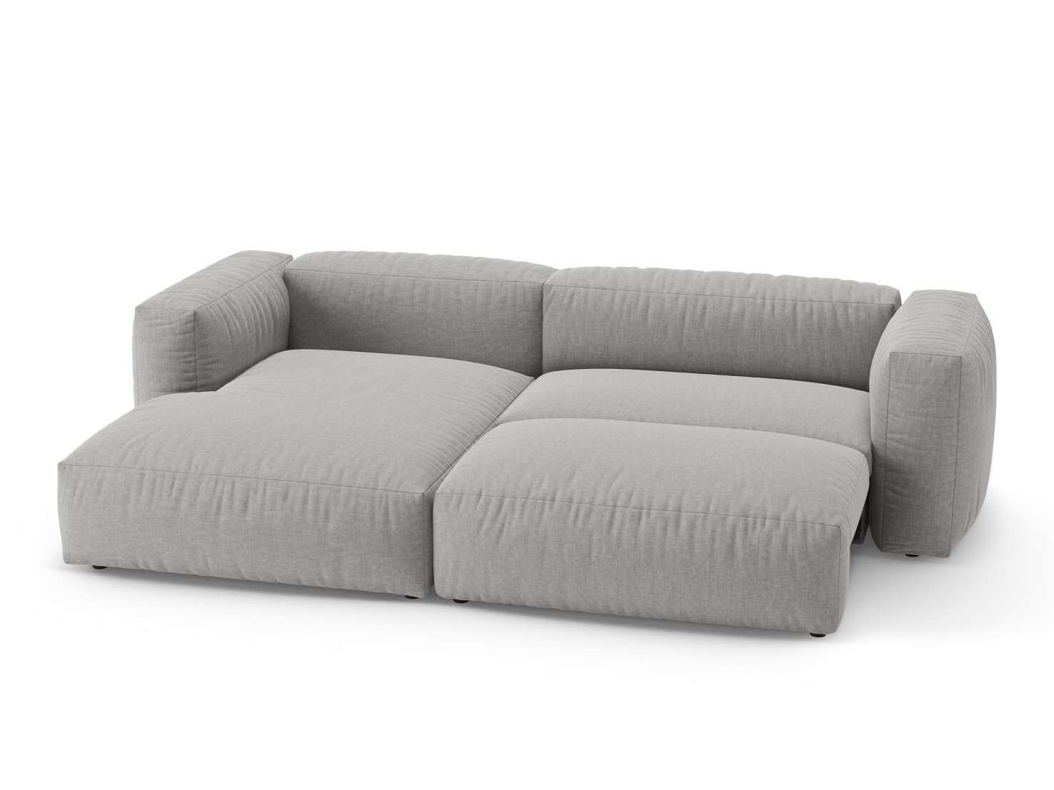 Minkštas kampas Sorcoro 136 (Boston Light Grey)
