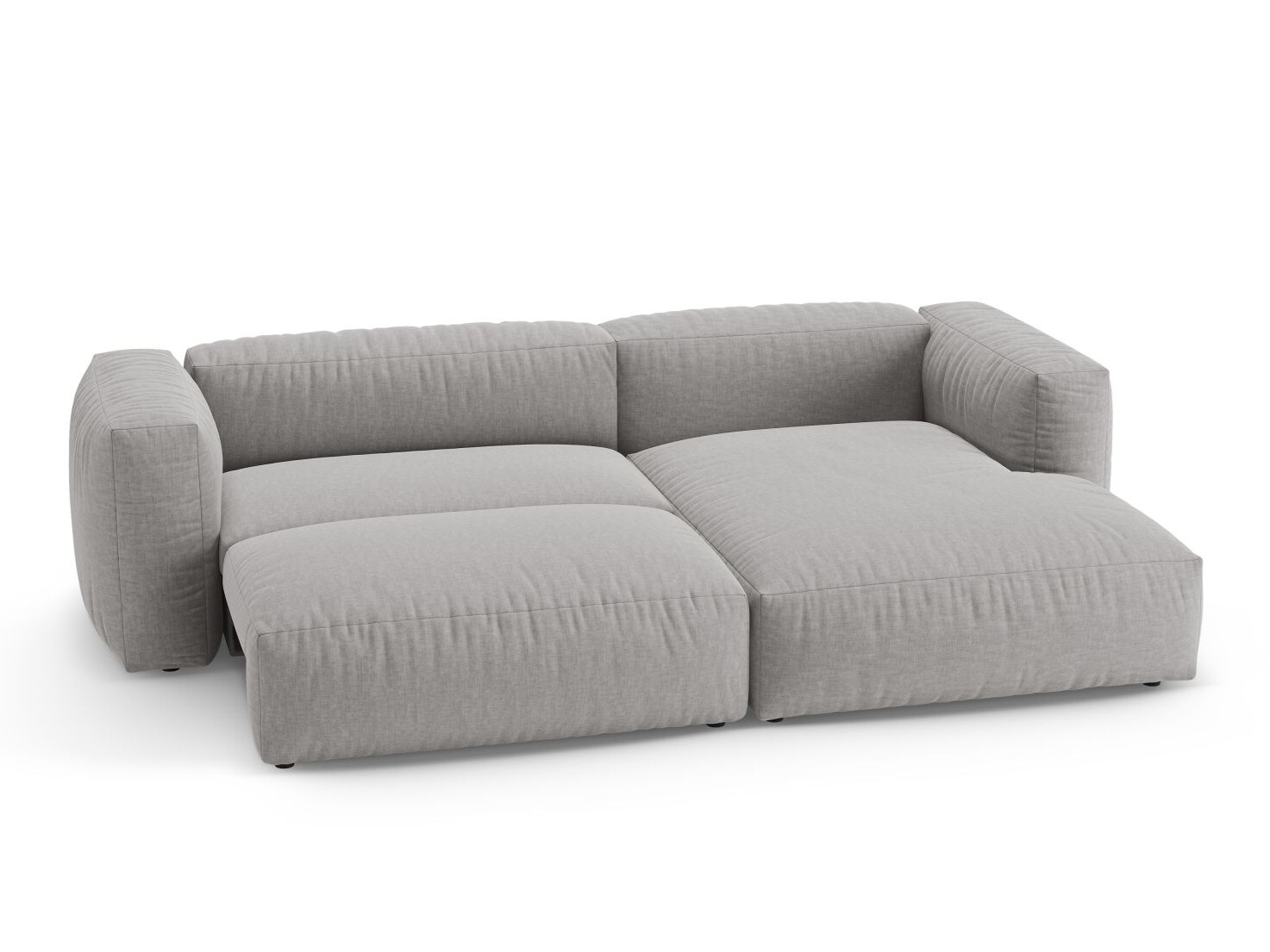 Minkštas kampas Sorcoro 136 (Boston Light Grey)