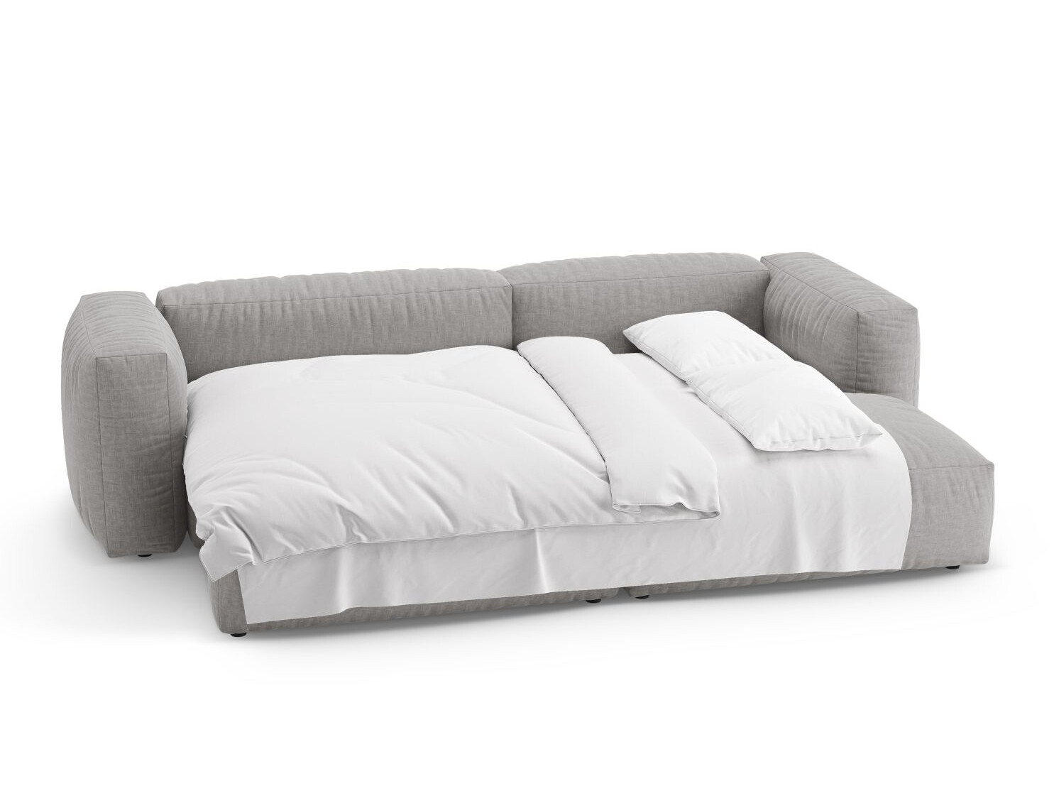 Minkštas kampas Sorcoro 136 (Boston Light Grey)