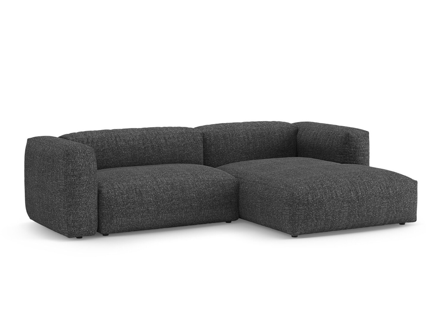 Minkštas kampas Sorcoro 136 (Monet Anthracite)