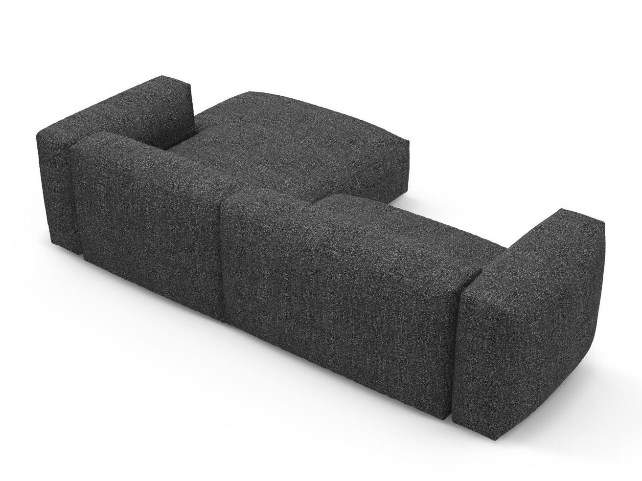Minkštas kampas Sorcoro 136 (Monet Anthracite)