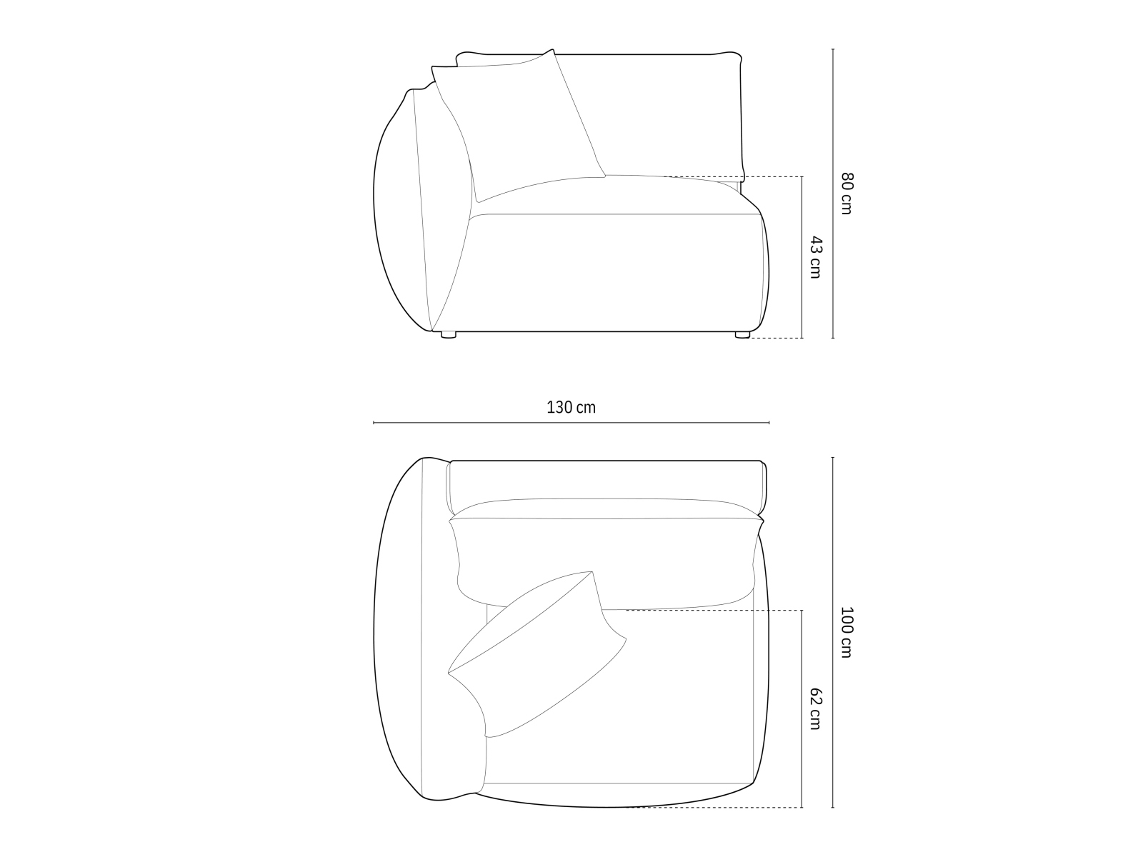 Modulinė sėdimoji dalis Ruvmone 102 (Casino Pearl)