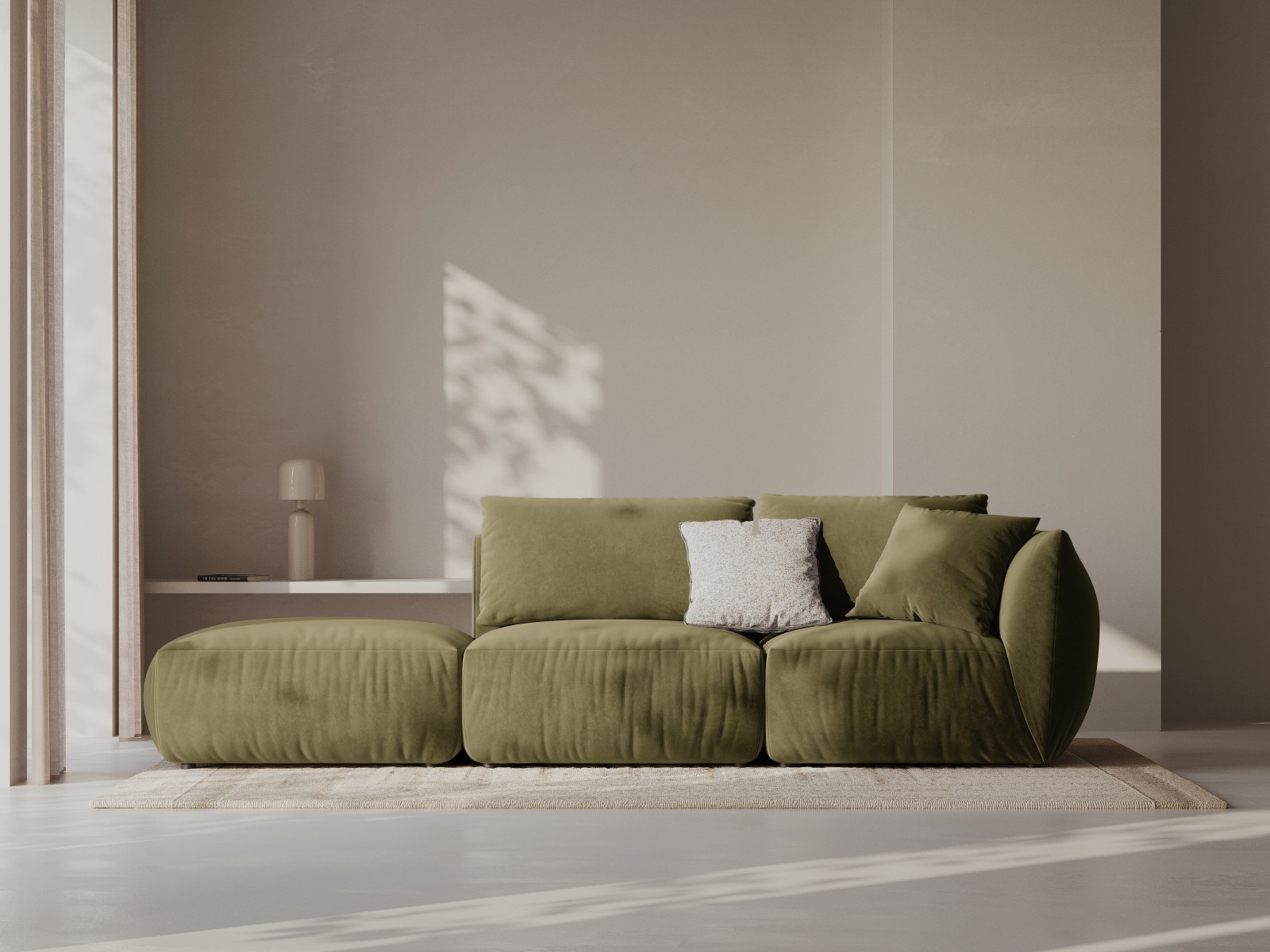 Modulinė sofa Ruvmone 105 (Casino Forest)