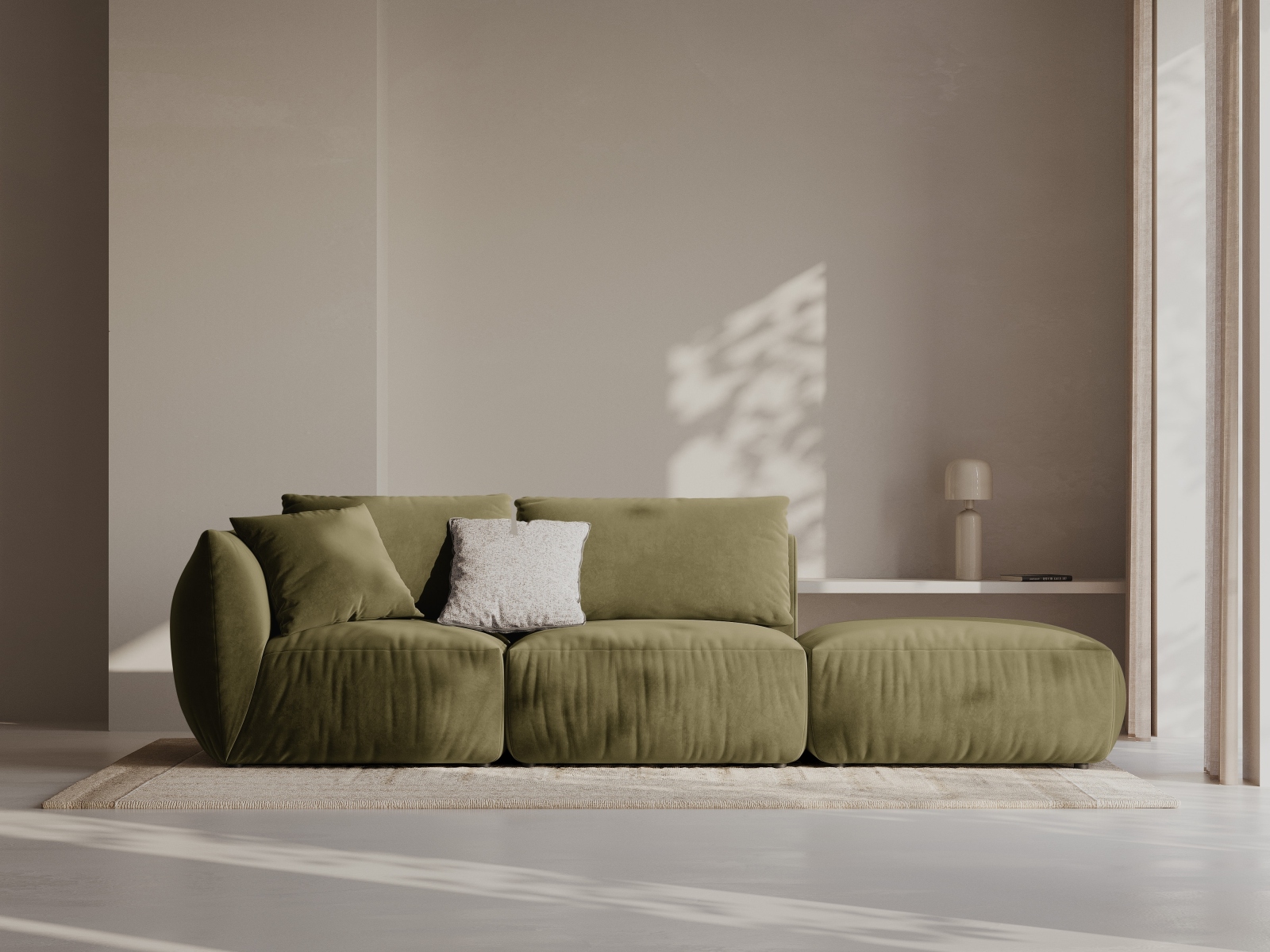 Modulinė sofa Ruvmone 105 (Casino Forest)