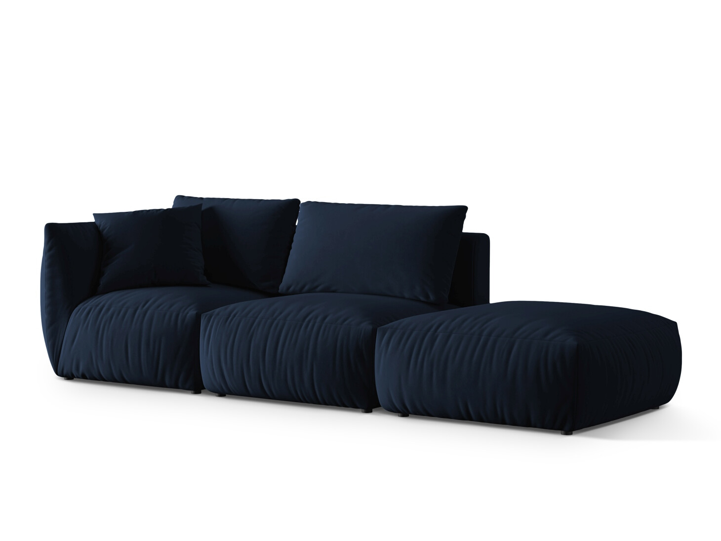 Modulinė sofa Ruvmone 105 (Casino Deep Blue)