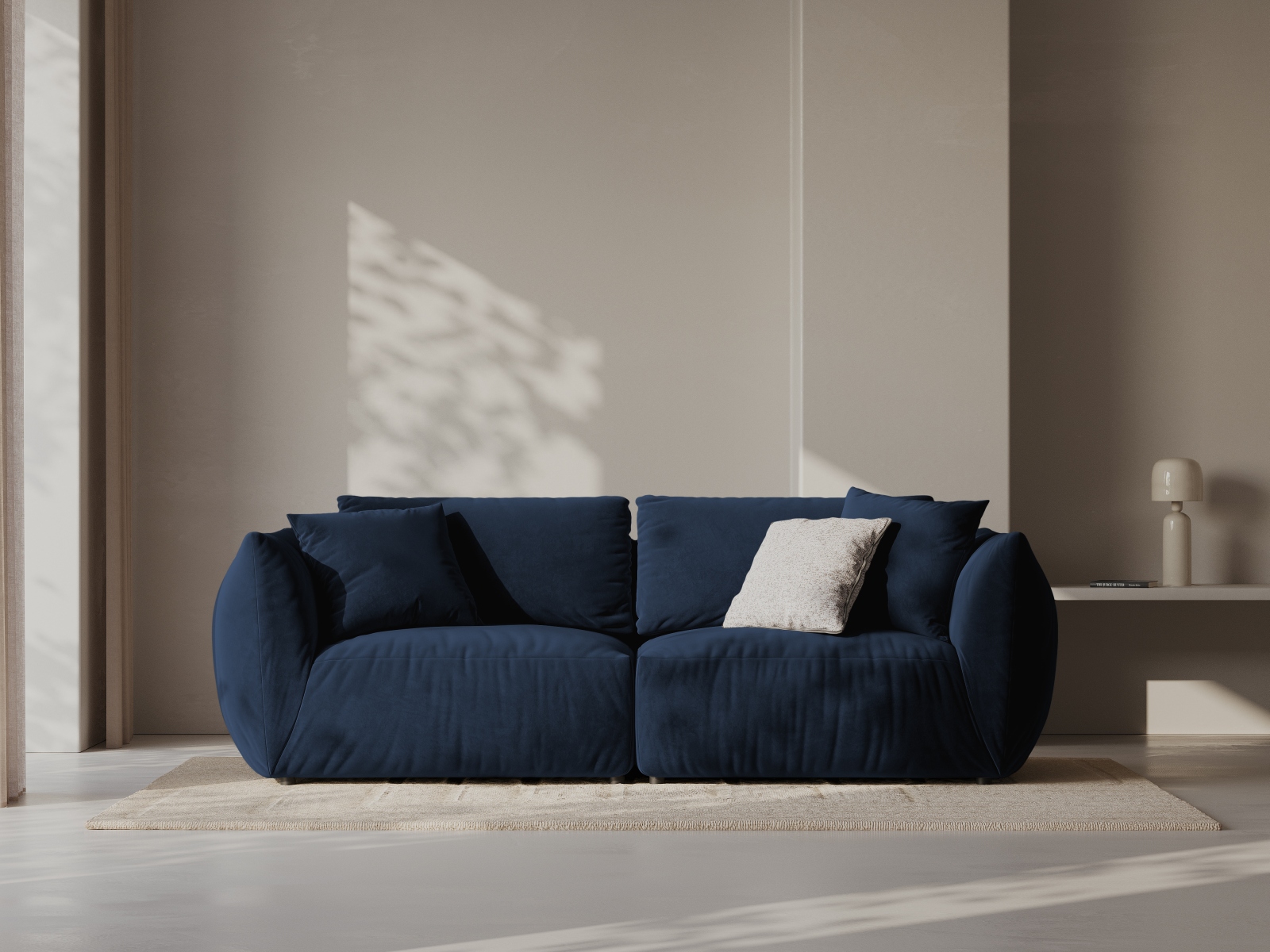 Modulinė sofa Ruvmone 106 (Casino Deep Blue)