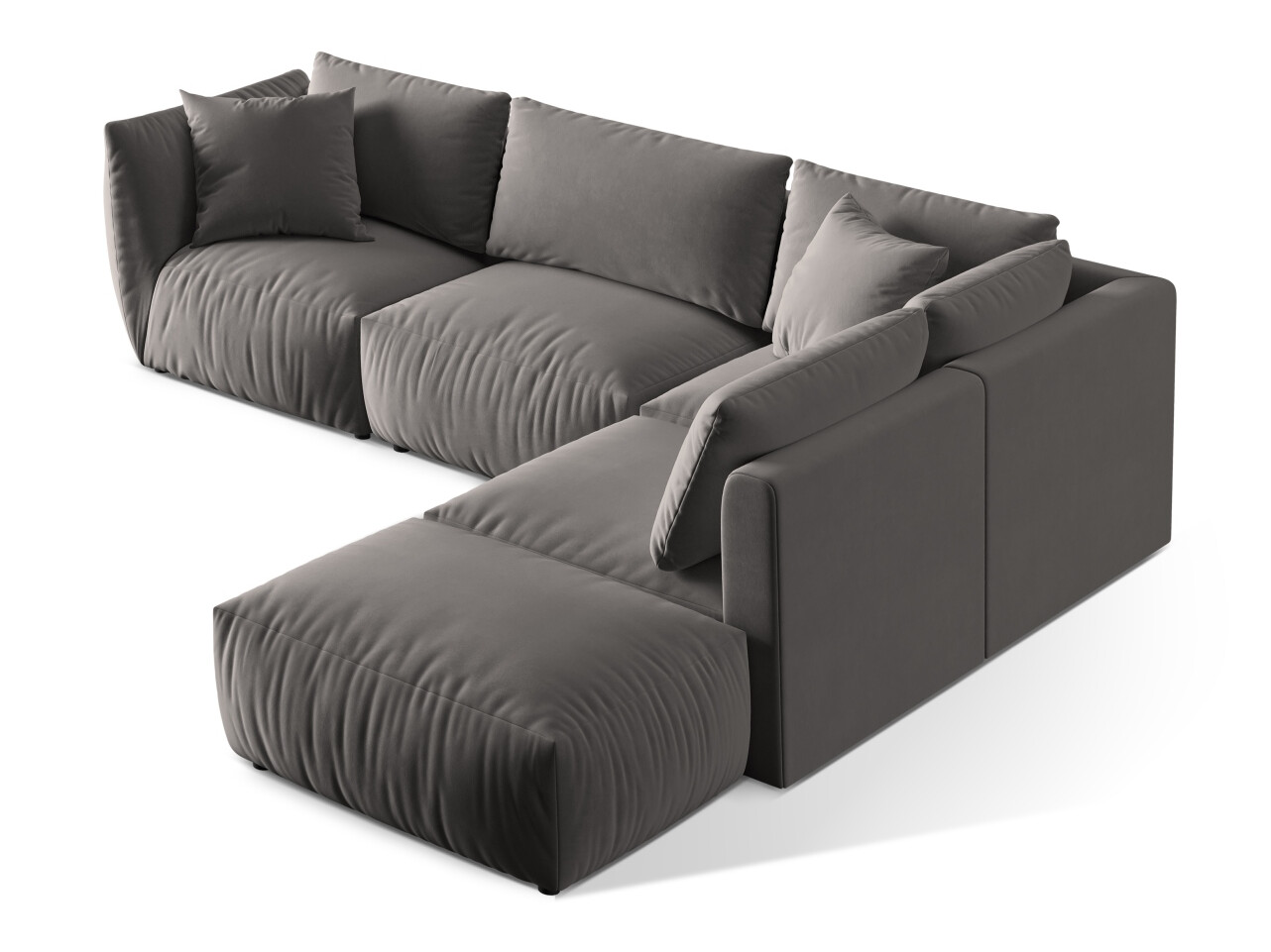 Modulinis minkštas kampas Ruvmone 108 (Casino Stone)