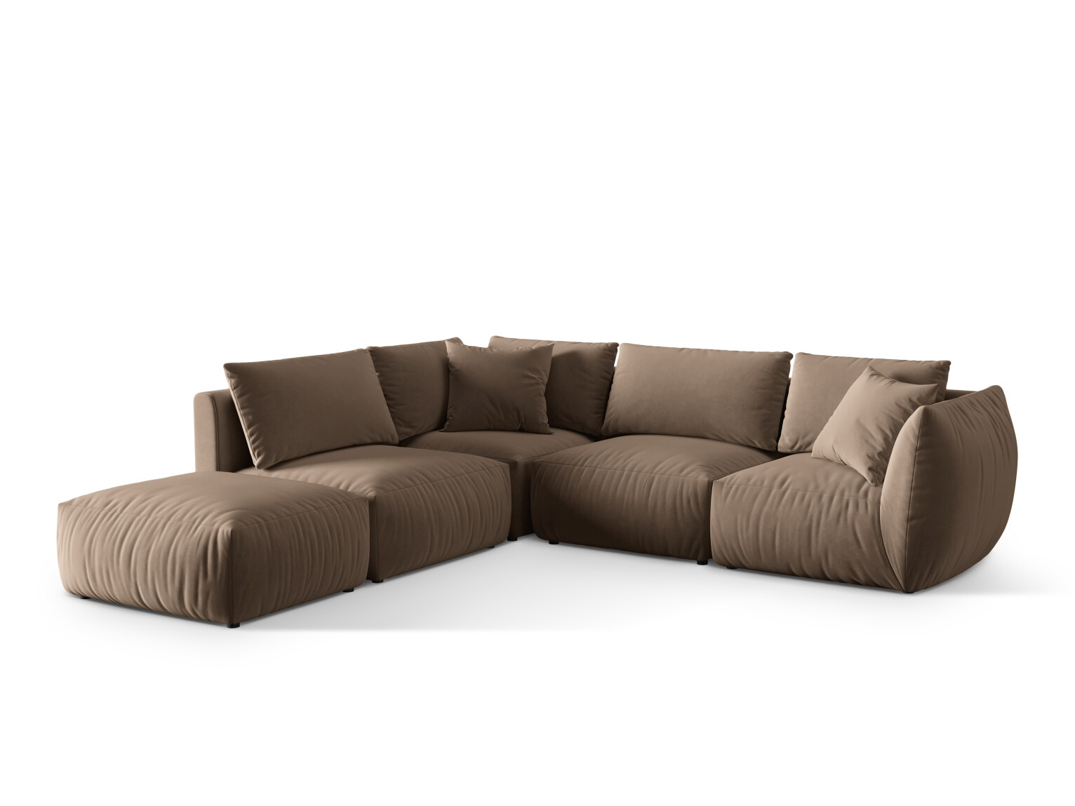 Modulinis minkštas kampas Ruvmone 108 (Casino Taupe)