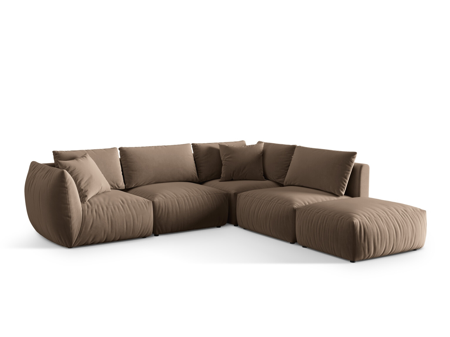 Modulinis minkštas kampas Ruvmone 108 (Casino Taupe)