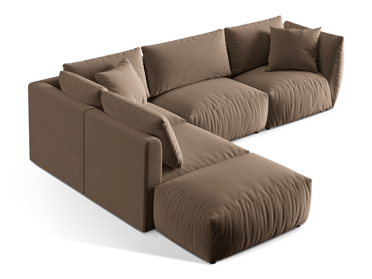 Modulinis minkštas kampas Ruvmone 108 (Casino Taupe)
