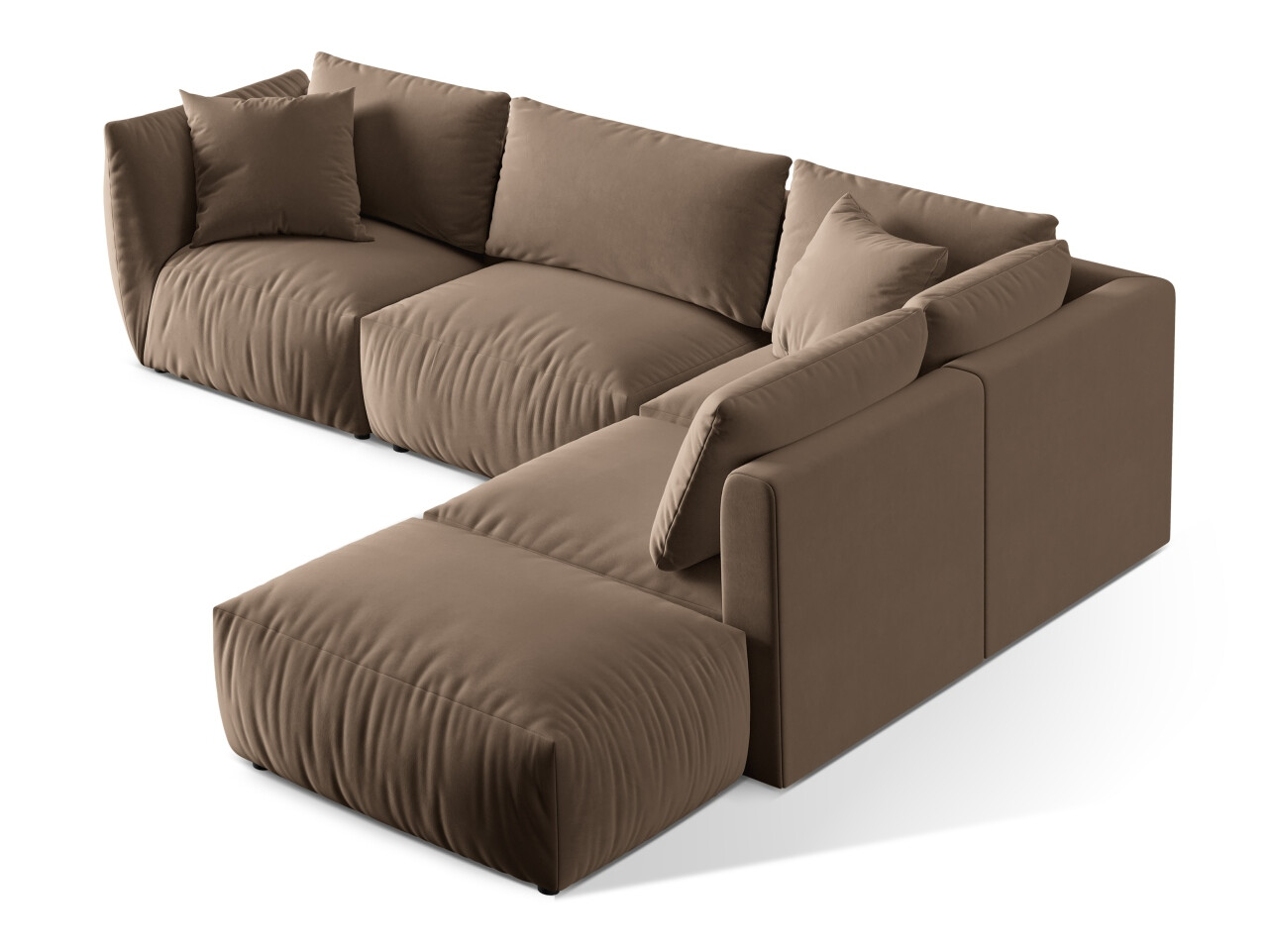 Modulinis minkštas kampas Ruvmone 108 (Casino Taupe)