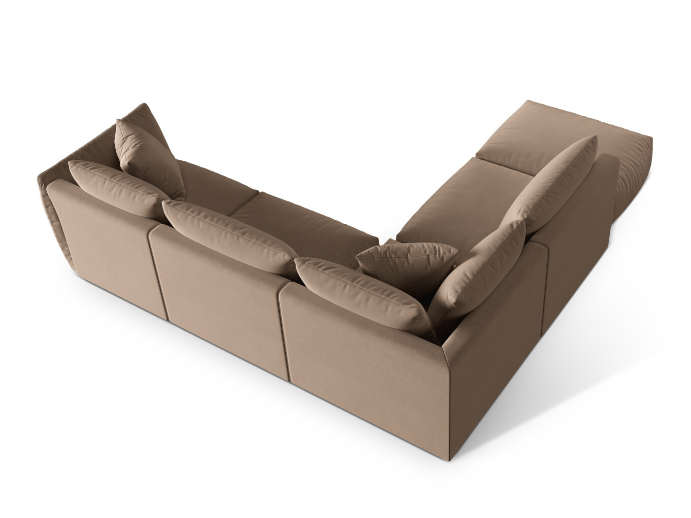Modulinis minkštas kampas Ruvmone 108 (Casino Taupe)