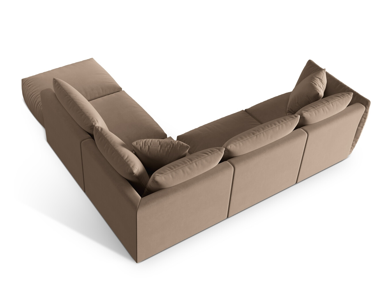 Modulinis minkštas kampas Ruvmone 108 (Casino Taupe)