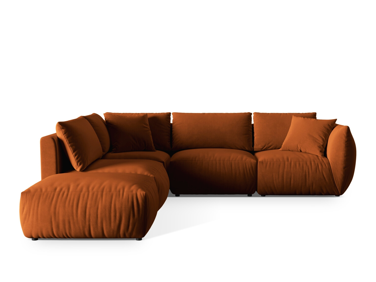 Modulinis minkštas kampas Ruvmone 108 (Casino Terracota)