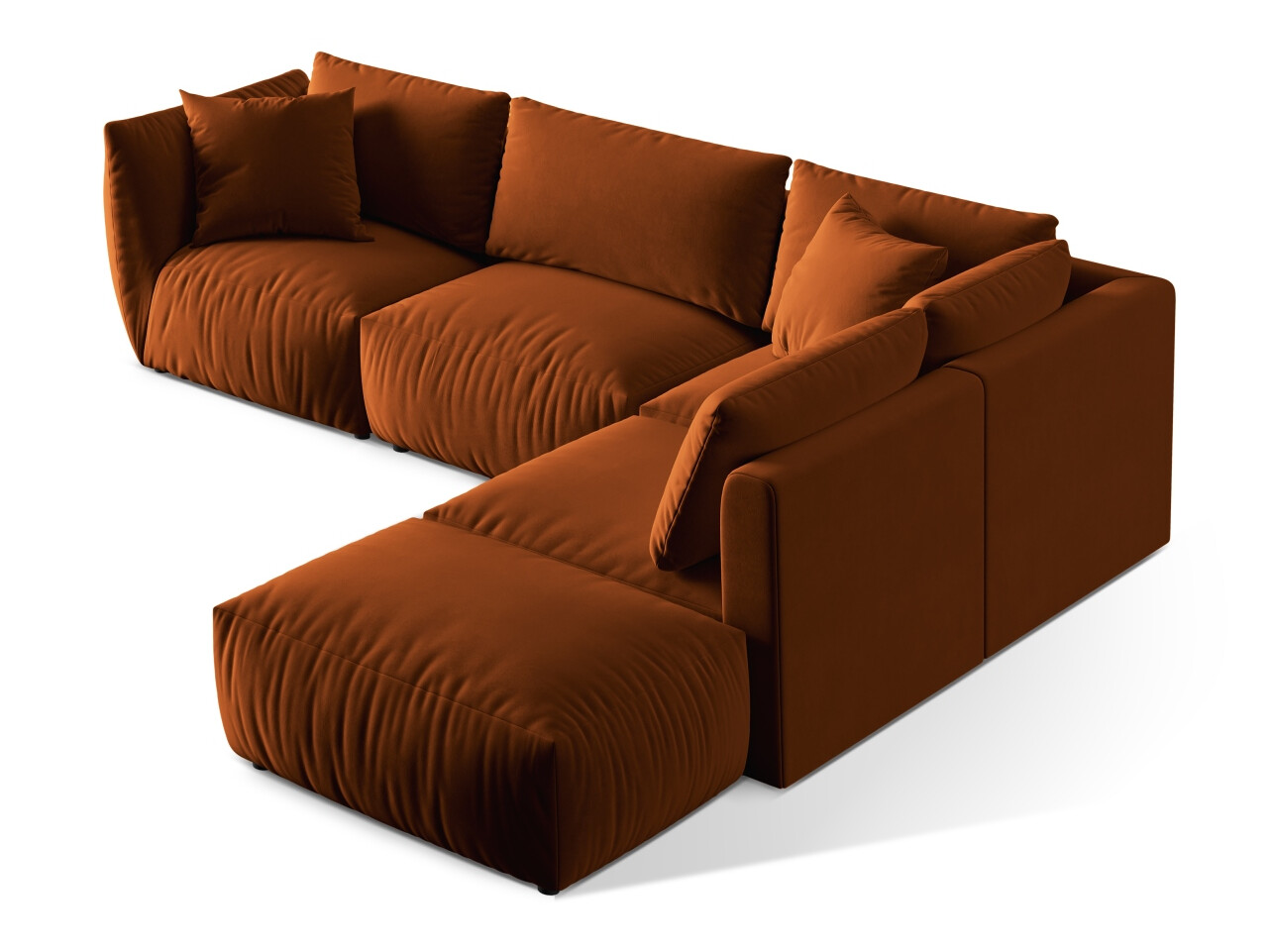 Modulinis minkštas kampas Ruvmone 108 (Casino Terracota)