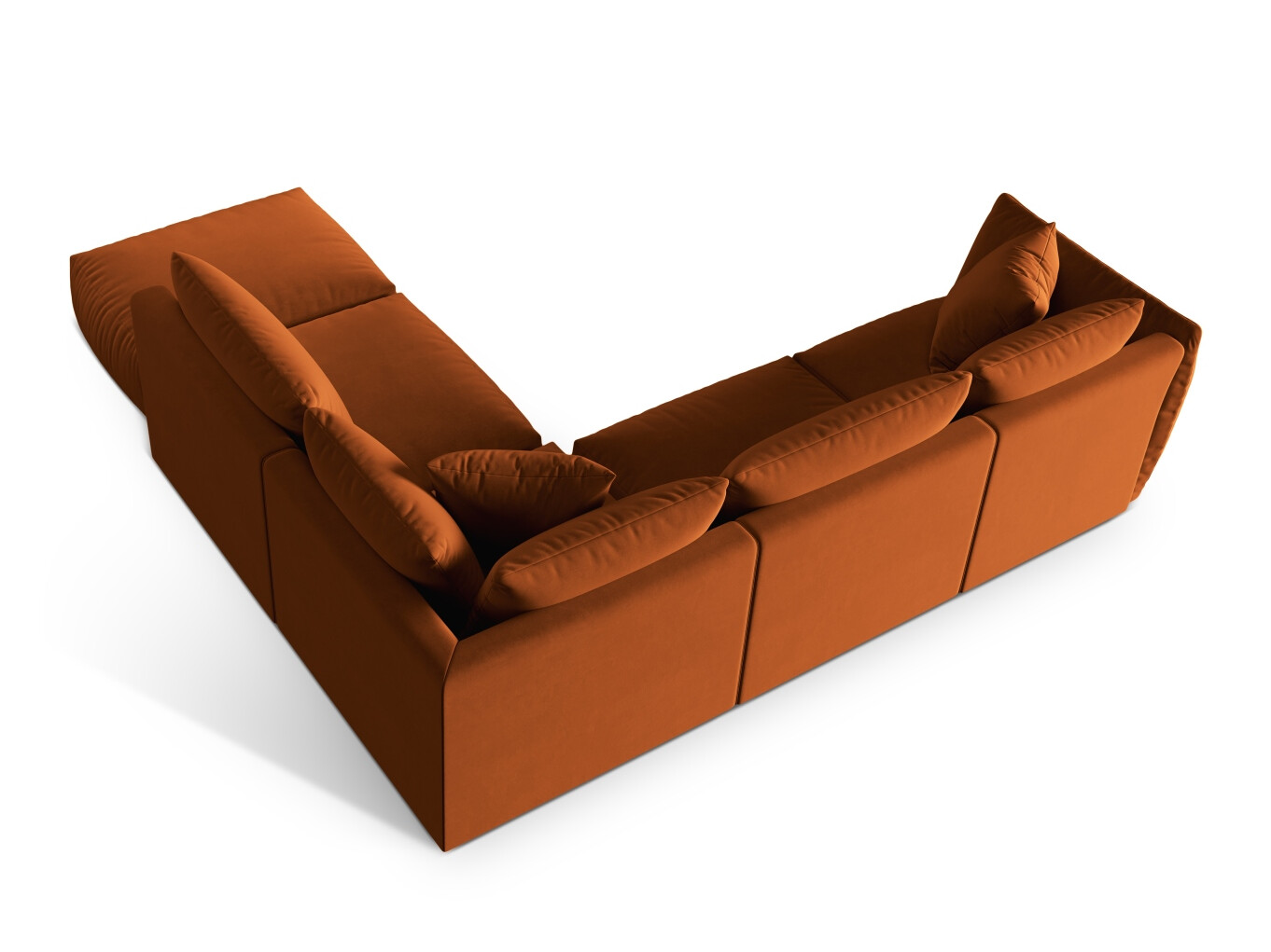 Modulinis minkštas kampas Ruvmone 108 (Casino Terracota)