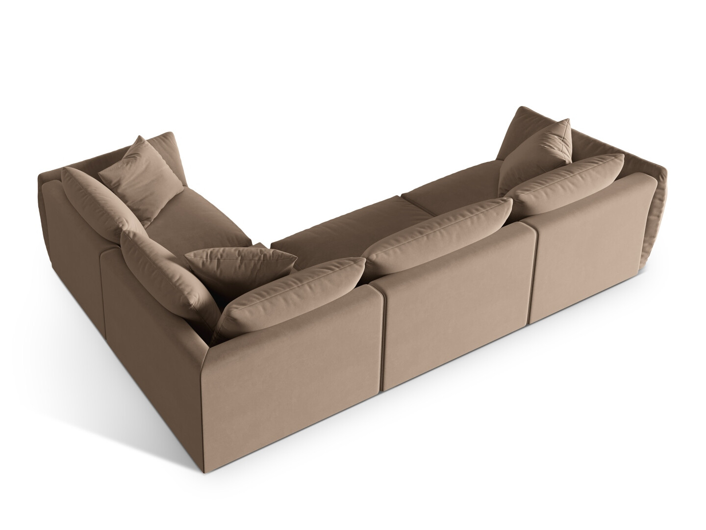 Modulinis minkštas kampas Ruvmone 109 (Casino Taupe)