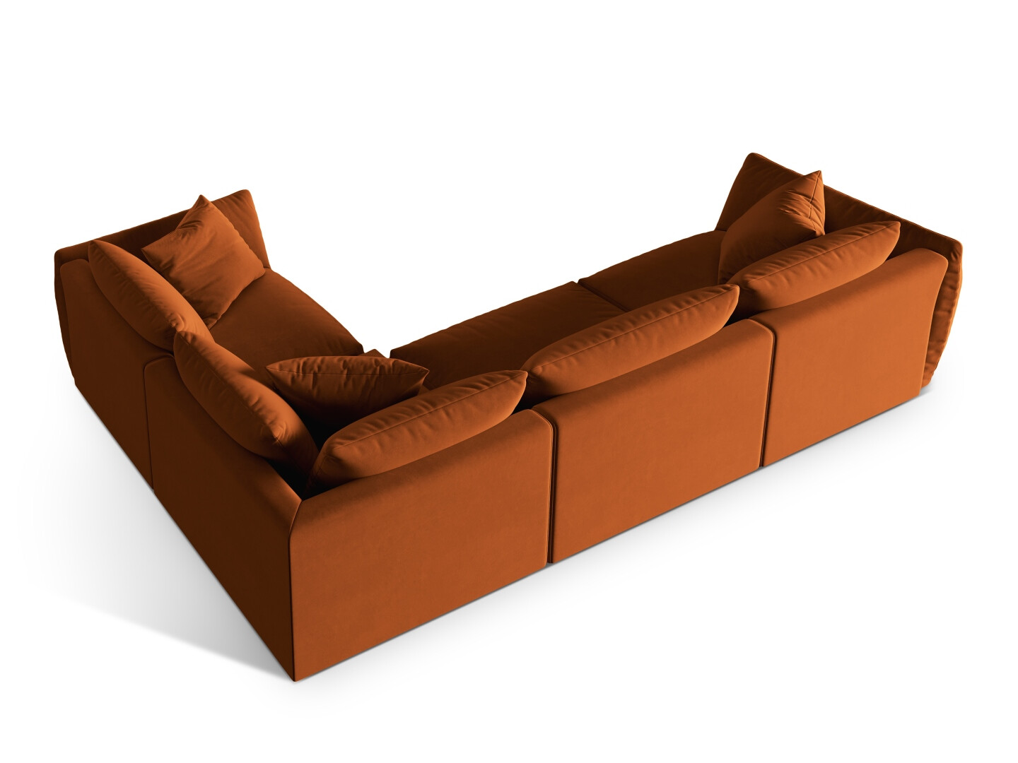 Modulinis minkštas kampas Ruvmone 109 (Casino Terracota)