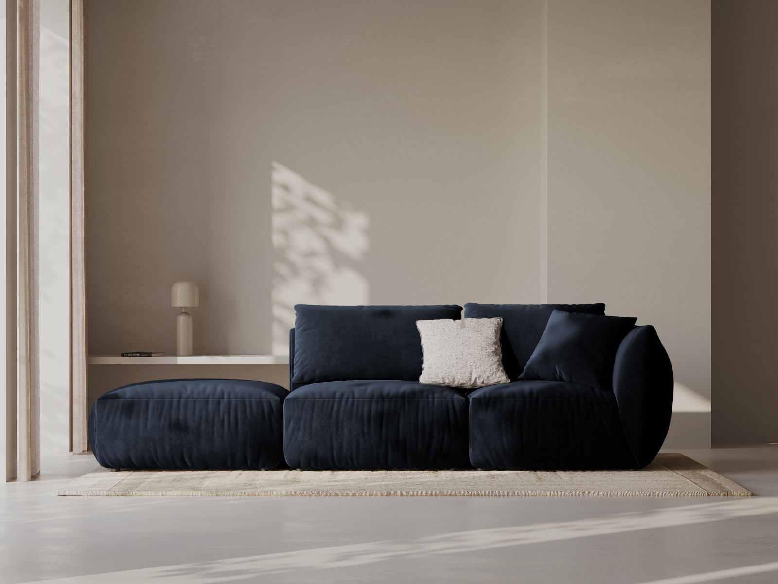 Modulinis fotelis Ruvmone 103 (Casino Deep Blue)