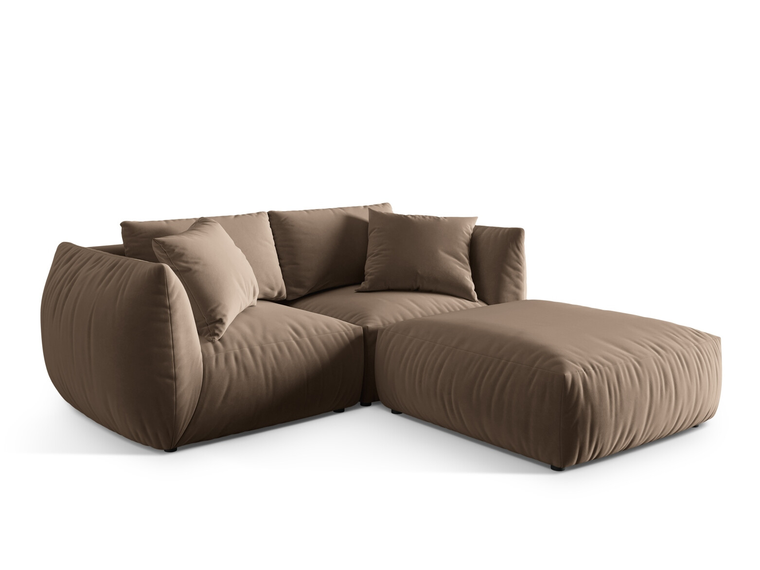 Modulinis minkštas kampas Ruvmone 110 (Casino Taupe)