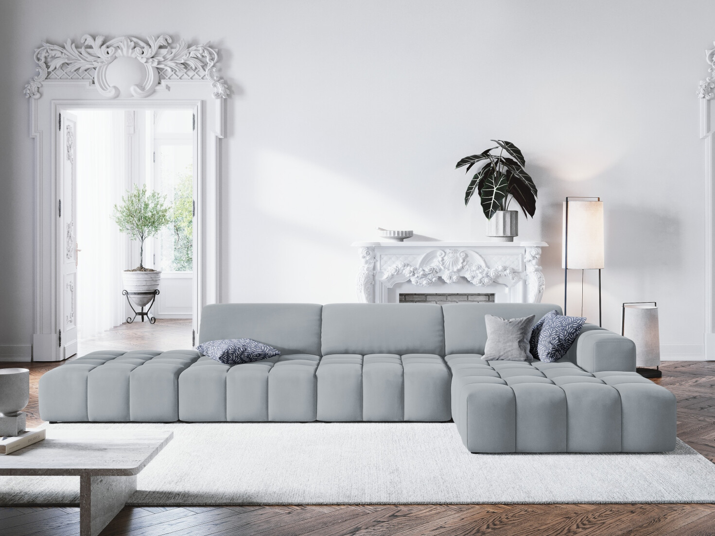 Minkštas kampas Lirlivo 103 (Riviera 80)
