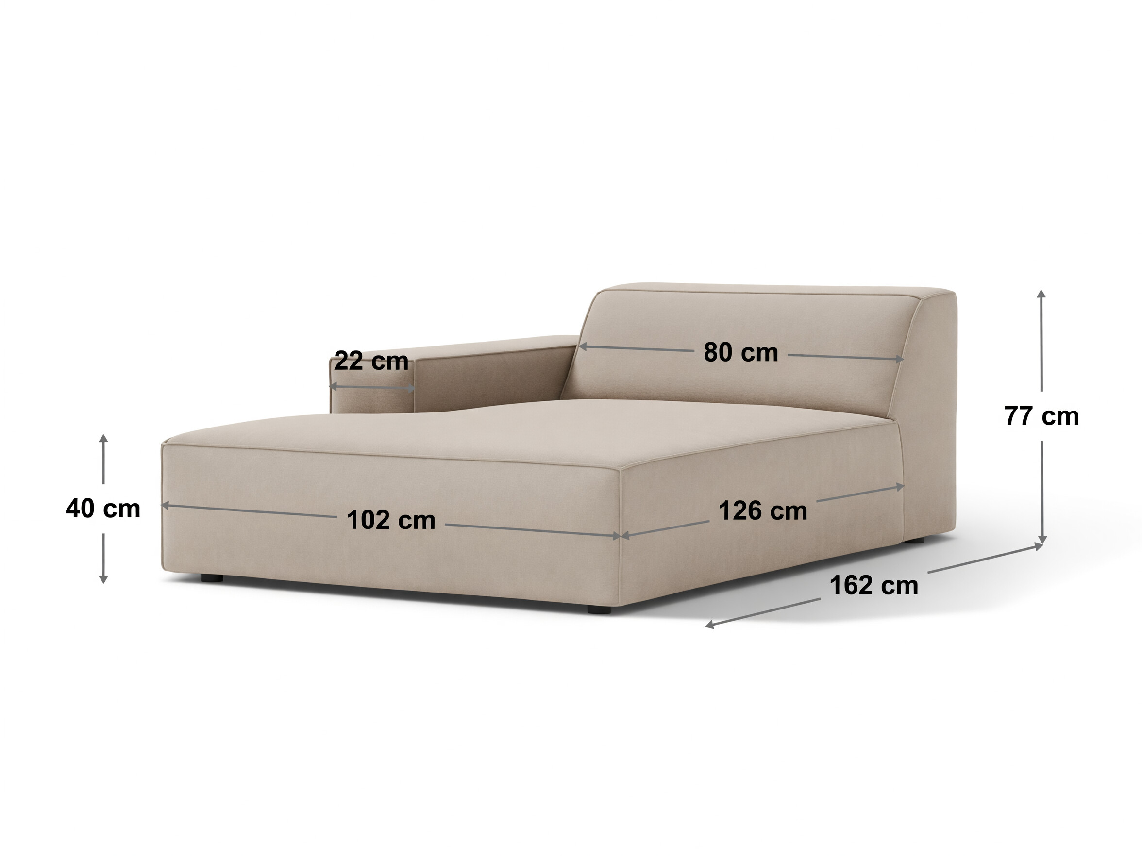 Modulinė sėdimoji dalis Lomcalu 128 (Liberty 12)