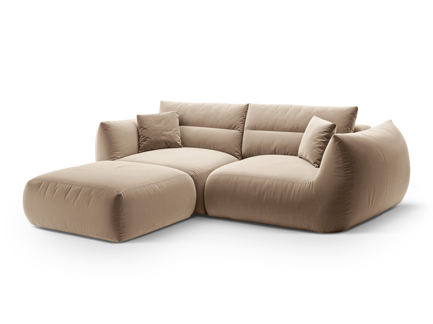 Minkštas kampas Felmeli 104 (Magic Velvet 2282)