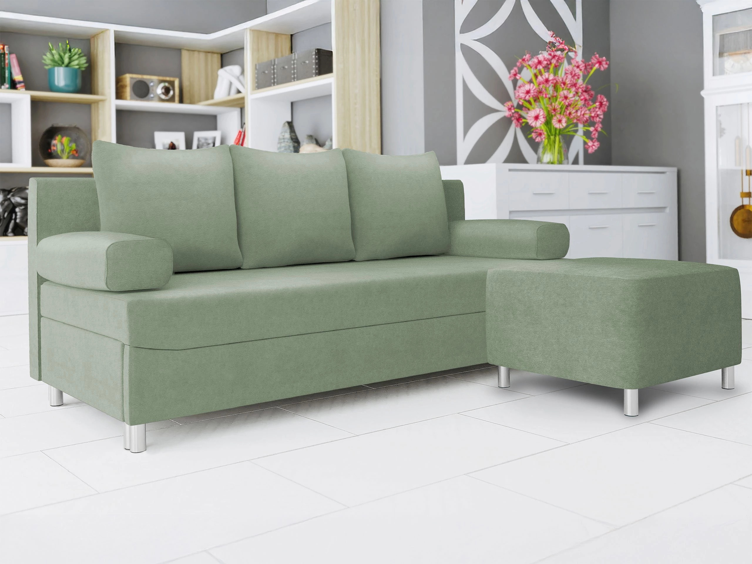 Minkštų baldų komplektas Comfivo Artes (Uttario Velvet 2954)