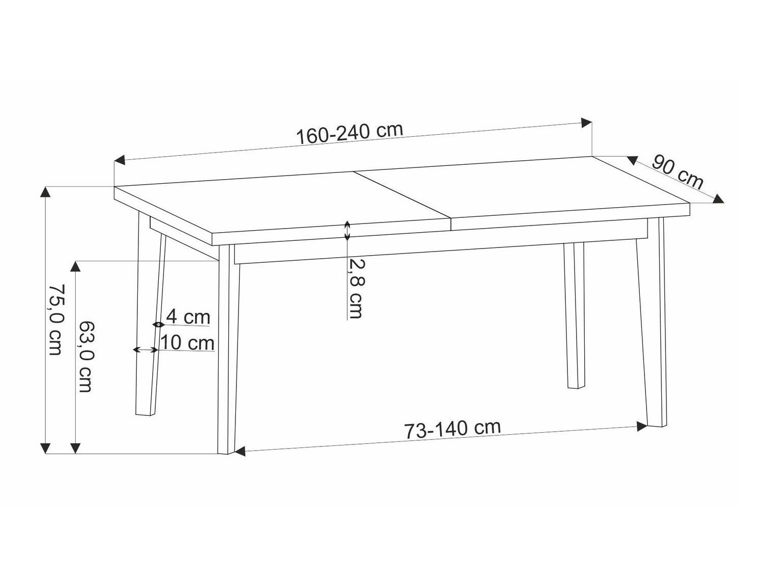Stalas ST8815