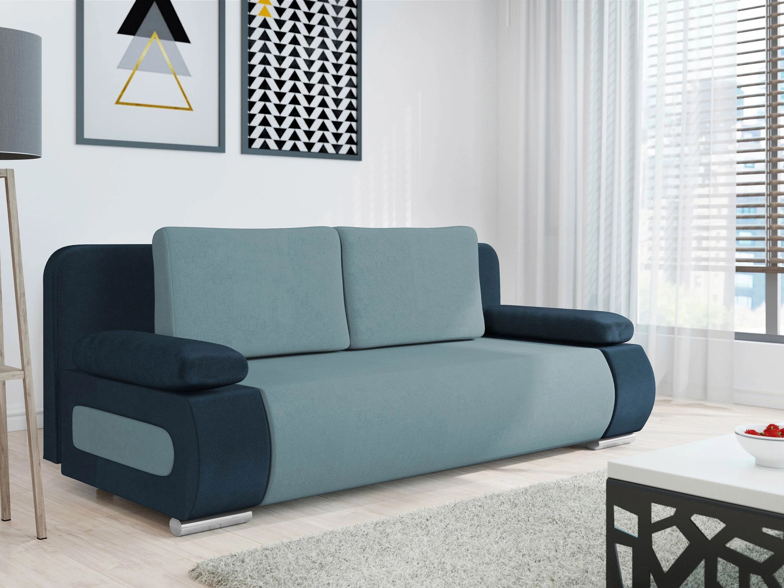 Sofa lova Comfivo Pudor (Uttario Velvet 2967 + Uttario Velvet 2960)