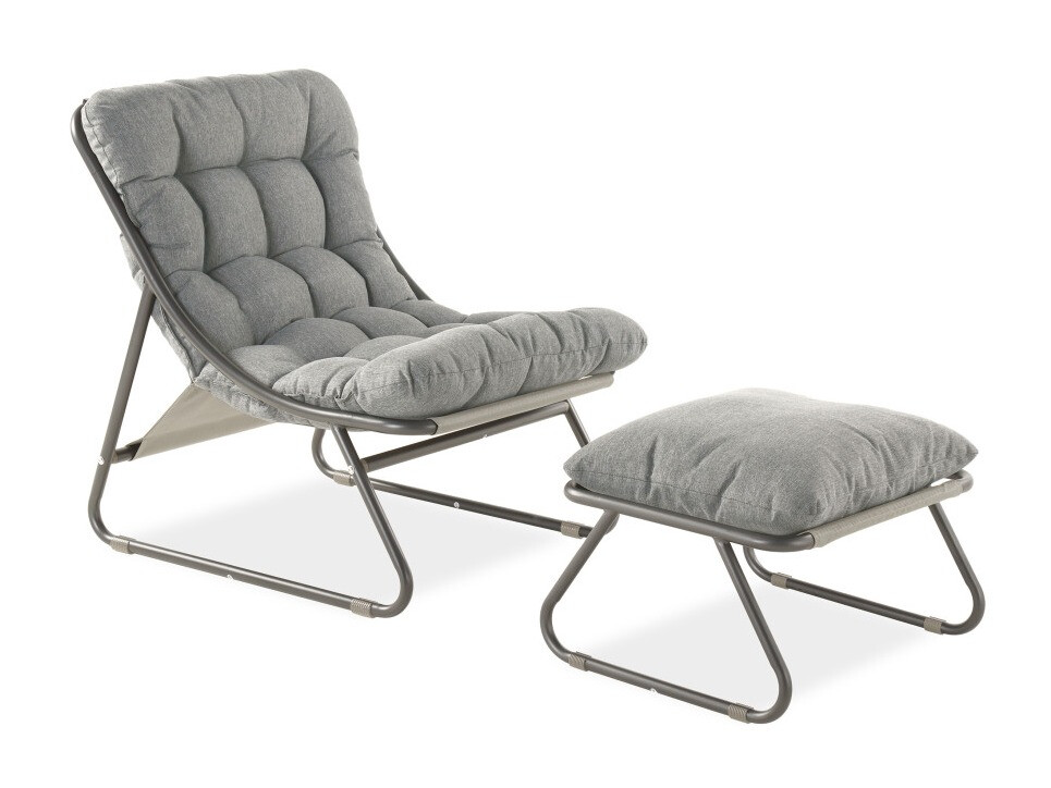 Lauko fotelis Forney 103 (Pilkšvai smėlinė)