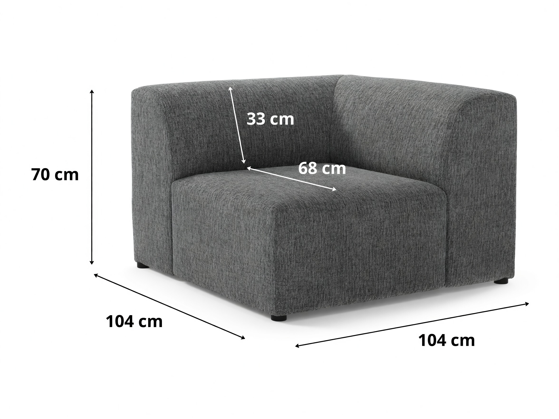 Modulinė sėdimoji dalis Lutivi 106 (Imo 10)