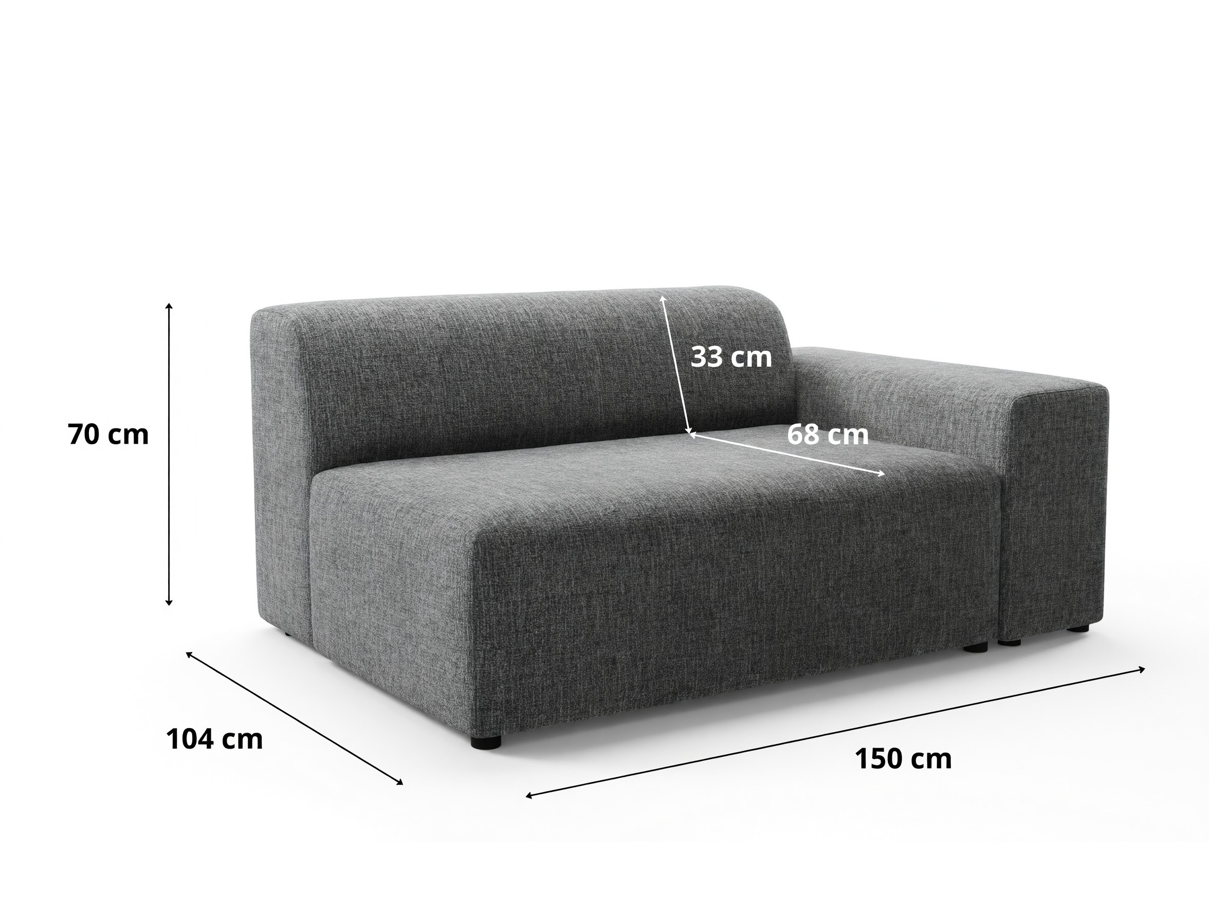 Modulinė sėdimoji dalis Lutivi 110 (Imo 15)
