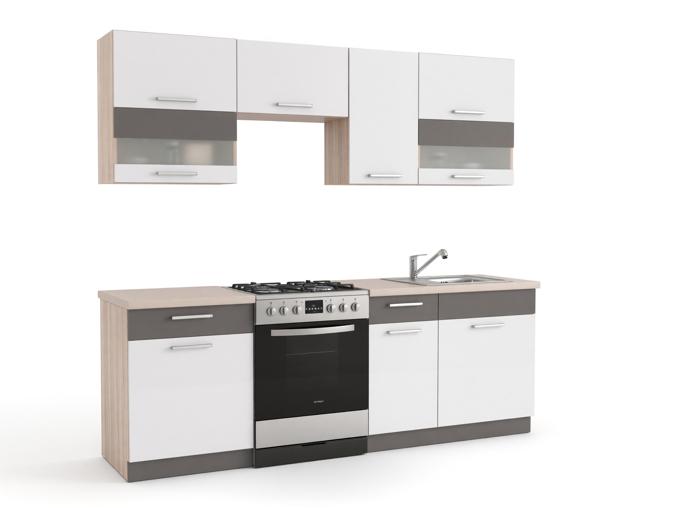 Virtuvės komplektas Mode White 126