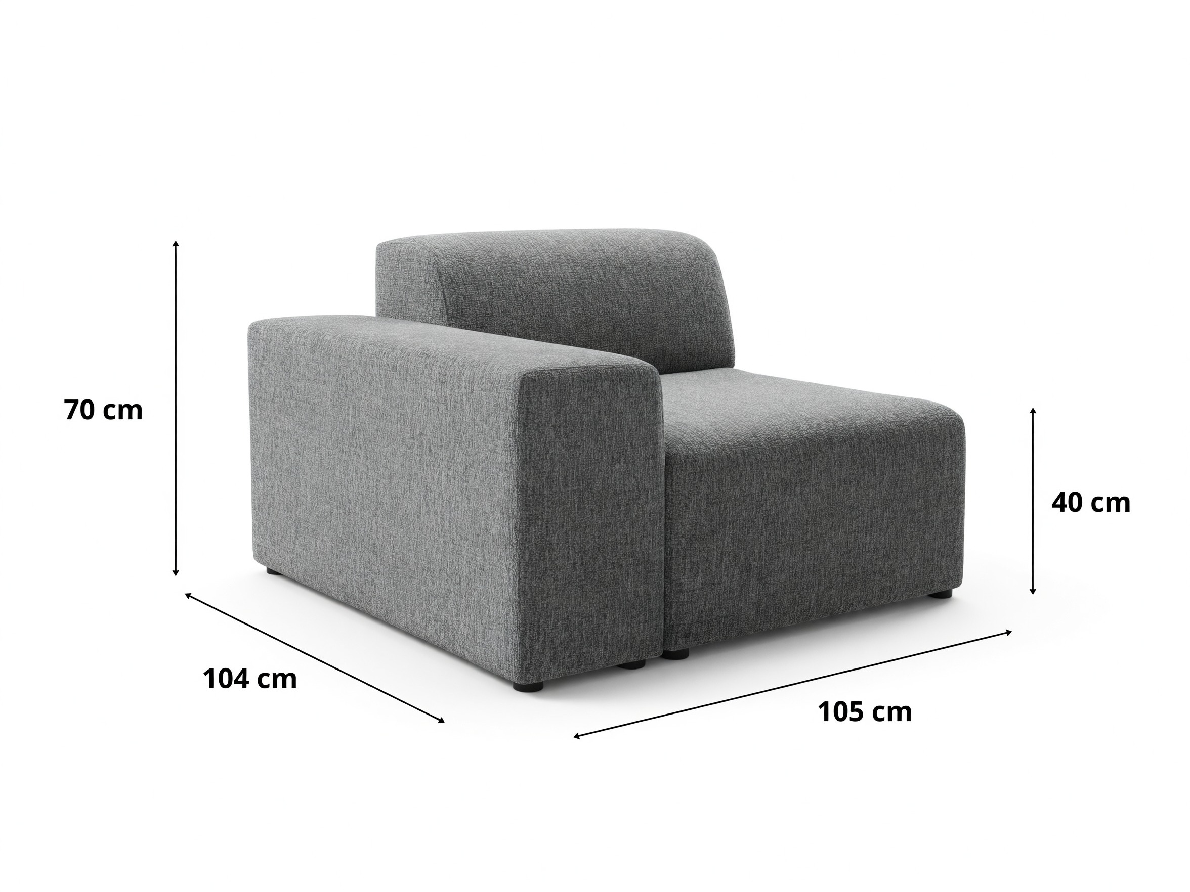 Modulinė sėdimoji dalis Lutivi 113 (Imo 10)